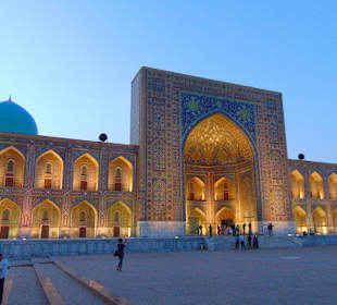 Registan, Hauptplatz in Samarkand