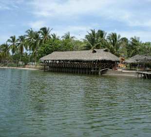 Flußfahrt zur "Laguna Tres Palos"