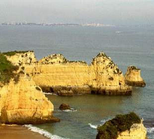 Schöner Küstenabschnitt an der Algarve