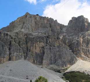 Schutthalden am Lagazuoi