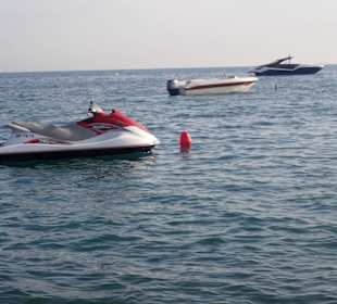 Jetski und Motorboote