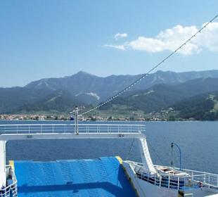 Fähre nach Thassos