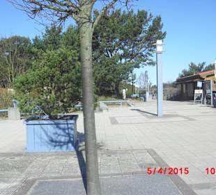 Weg vom Haus zum Strand