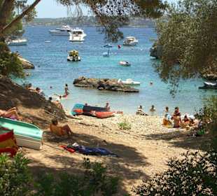 Auf dem Weg nach Cala Fornells