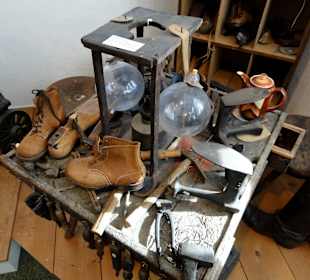 Schusterwerkstatt im Heimatmuseum