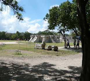 Die Ruinen von Chichen Itza