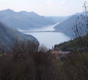 Blick auf den Luganer See 