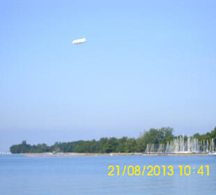 Auf dem Radweg nach Lindau am See entlang