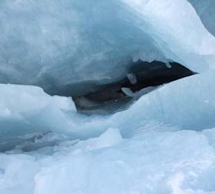 Blick auf das Morteratschgletschertor