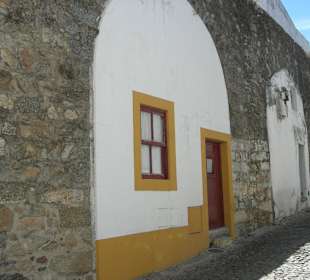 Viviendas sobre el acueducto