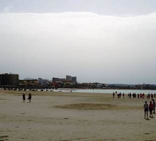 Strand in der Nähe des Hotels