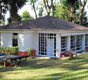 Das Teehaus in Blandy´s Garden