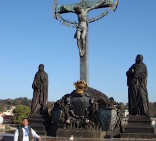 auf der Karlsbrücke