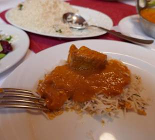 Fisch mit Mango sehr lecker