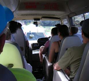 Transport im Shuttlebus