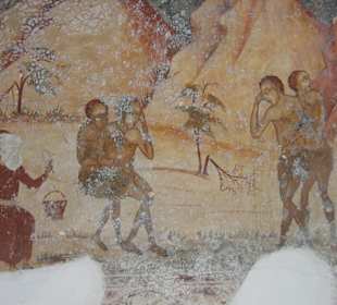 Aus dem 18.Jh.stammende Fresken