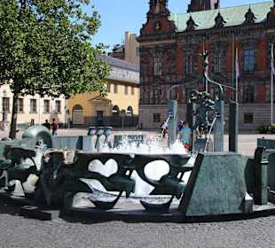 Brunnen am Stortorget