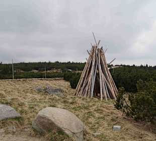 Berg Schneekoppe/Śnieżka