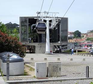 Die "Talstation" am Douro-Ufer