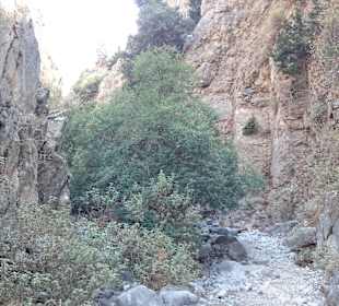 Wanderung durch die Imbros Schlucht