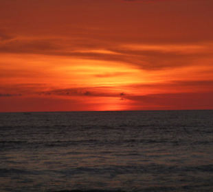 Sonnenuntergang auf Bali