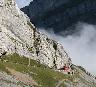 Fahrt auf den Pilatus