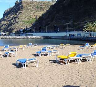 Eindrücke von der Lagune in Calheta