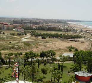 Strandpromenade von Oben