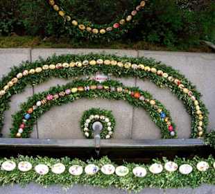 Osterbrunnen in Großgeschaidt