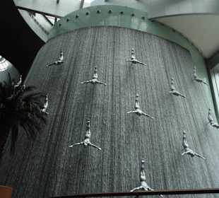 Wasserfall in der Mall