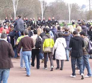 Einritt des Wachkommandos