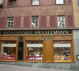 Conditorei Hanselmann in der Fußgängerzone