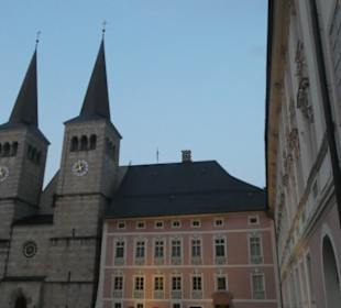 Am Schlossplatz von Berchtesgaden