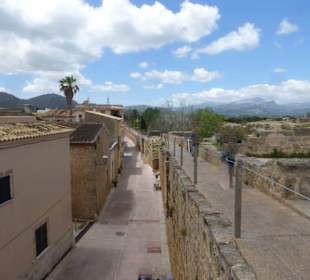 Blick von der Stadtmauer auf die Altstadt