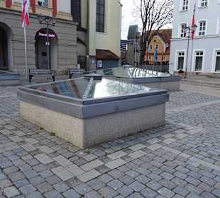 Rathaus Bad Windsheim Arächologisches Fenster