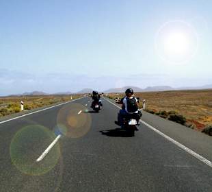 Harley Davidson Motorrad Touren Fuerteventura