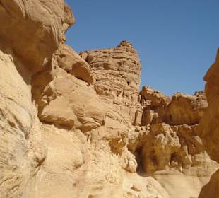 Noch ist der Canyon breit