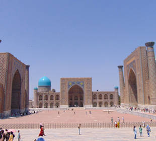 Registan, Hauptplatz in Samarkand