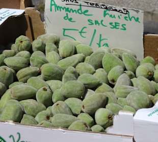 Impressionen vom Wochenmarkt Saint-Cyprien-Plage