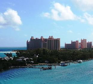 Blick auf das Atlantis Resort
