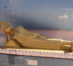 Kleiner liegender Buddha