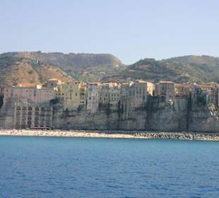 Auf dem Ausflug nach Stromboli