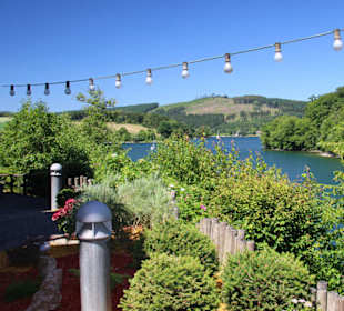 Blick von der Terrasse Seaview