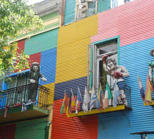 La Boca Bunte Fassaden
