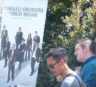 Tolles Konzert im Park neben dem Hafen