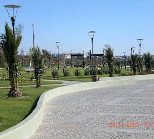 Auch nachts beleuchtet