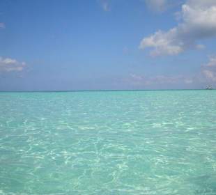 Sandbank vor Saona