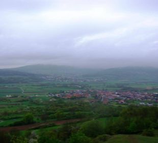 Ausblick auf die Gegend von oben
