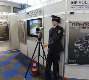 Auch die Polizei war vetreten