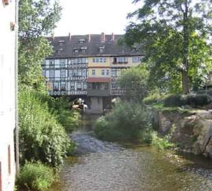 Die Krämerbrücke in Erfurt